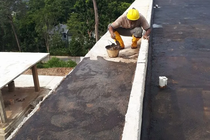Waterproofing dak beton rumah di Jakarta Selatan oleh ASATURA